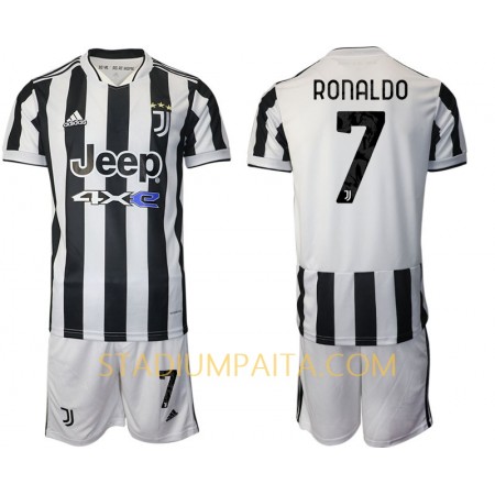 Virallinen pelipaita Juventus Cristiano Ronaldo 7 Koti 2021-22 Lyhythihainen - Lasten( + Lyhyet housut ) Virallinen pelipaita Juventus Cristiano Ronaldo 7 Koti 2021-22 Lyhythihainen - Lasten( + Lyhyet housut )